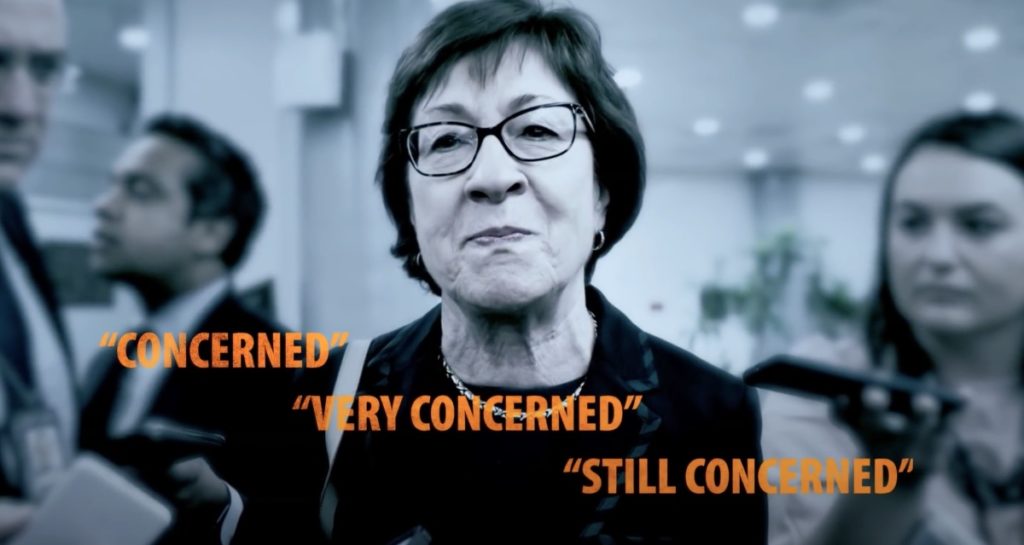 'The Lincoln Project' Comes For 'Trump Stooge' Susan Collins: 'She'S A Fraud' — Watch 1 Susan Collins
