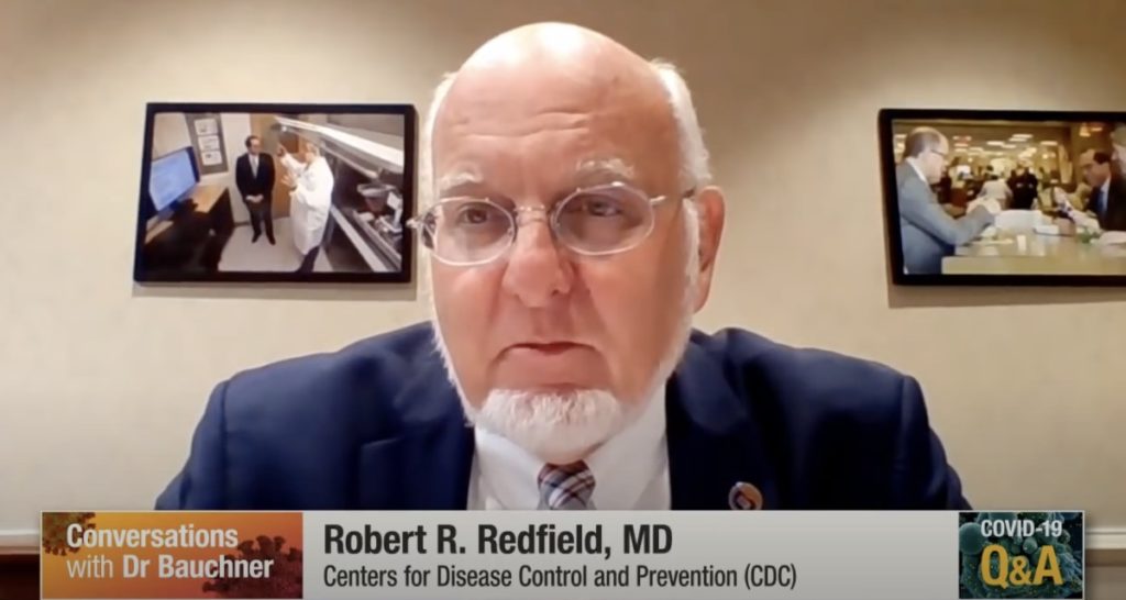 Cdc Publishes, Then Removes, New Guidance Warning About Covid Airborne Transmission: 'This Is Very Likely A Scandal' 1 redfield