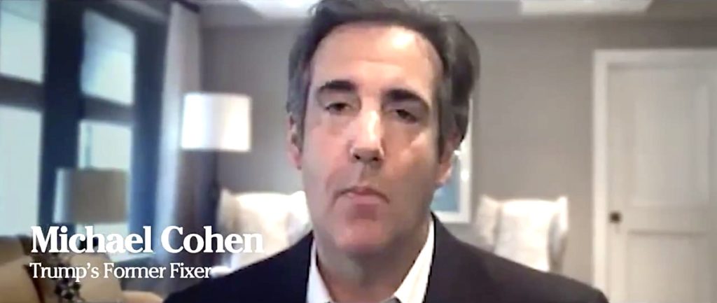 'He Thinks We Are All Gullible, A Bunch Of Fools' — Michael Cohen Talks To Trump Voters In Brutal New Ad: Watch 1 fixer cohen 1