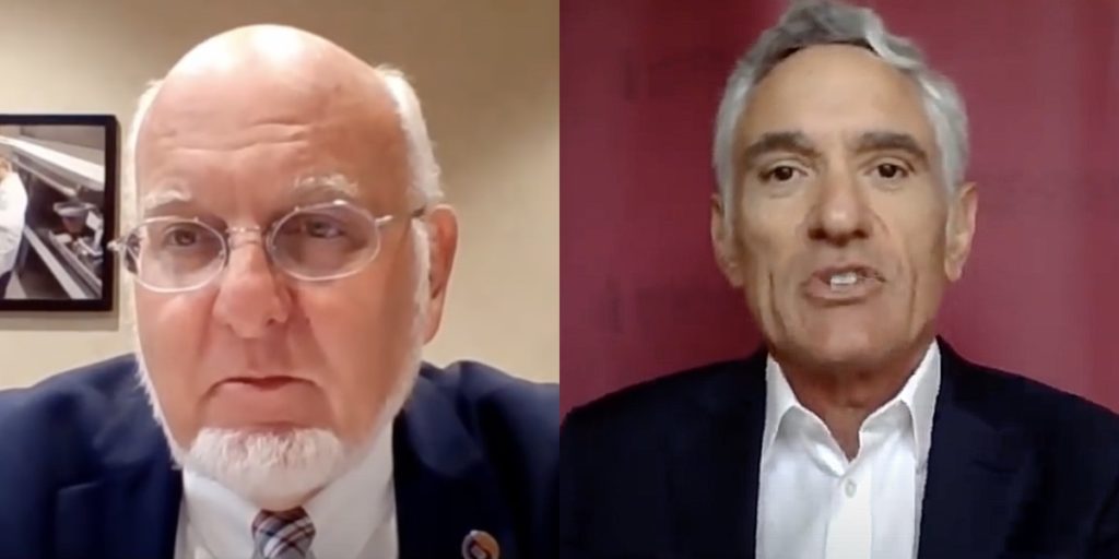 Cdc Director Robert Redfield Overheard Trash-Talking Trump Covid Adviser: 'Everything He Says Is False' 1 redfield atlas