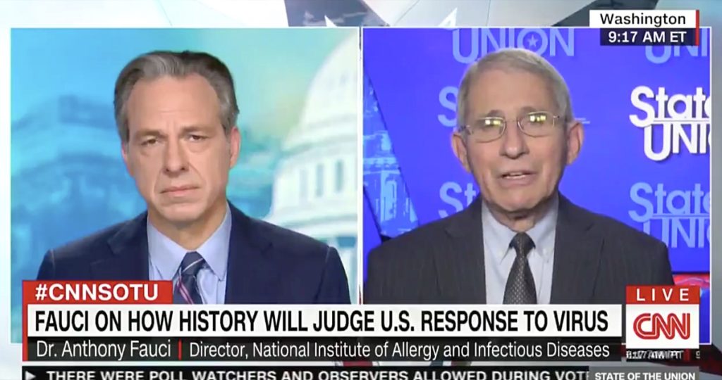 tapper fauci