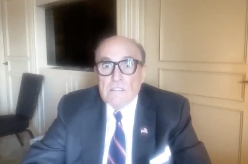 Rudy Giuliani Hit With $1.3 Billion Defamation Suit By Dominion Voting Systems Over Election Fraud Lies 1 Rudy Giuliani released