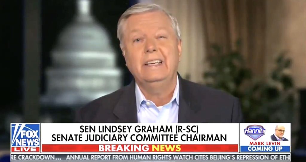 Lindsey Graham Says Impeaching Trump Post-Presidency Is Wrong: 'Why Don'T We Impeach George Washington? He Owned Slaves' — Watch 1 Lindsey Graham George Washington