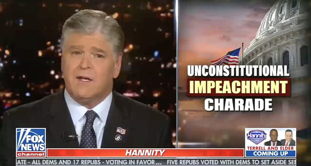 Sean Hannity impeachment