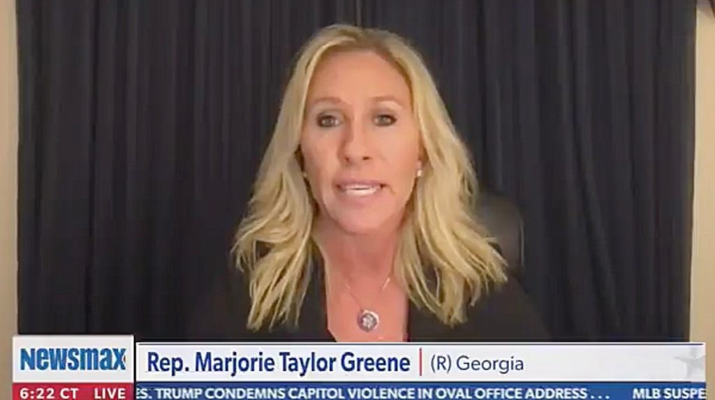 House To Vote On Removing Qanon Zealot Marjorie Taylor Greene From Committees: Watch Live 1 mt greene 1