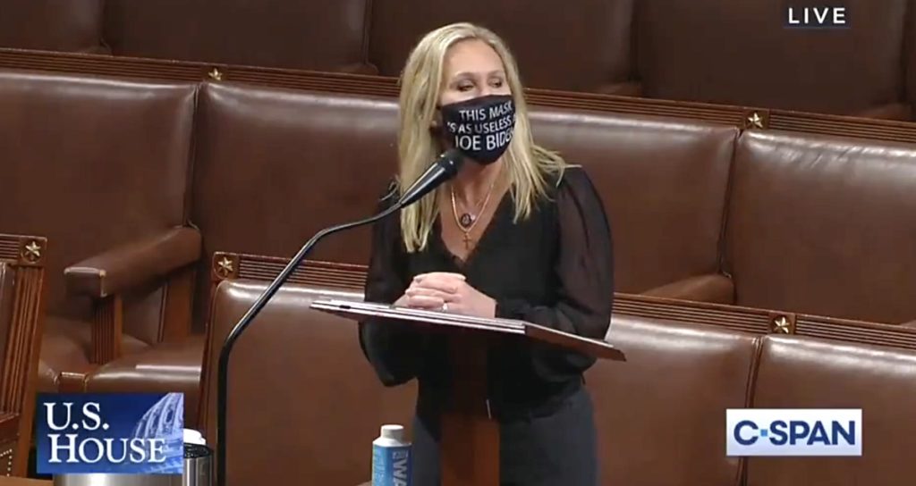 Marjorie Taylor Greene Motions For House To Adjourn In Effort To Block Vote On Equality Act: Watch 1 adjourn greene