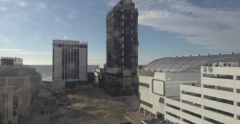 trump plaza hotel implosion