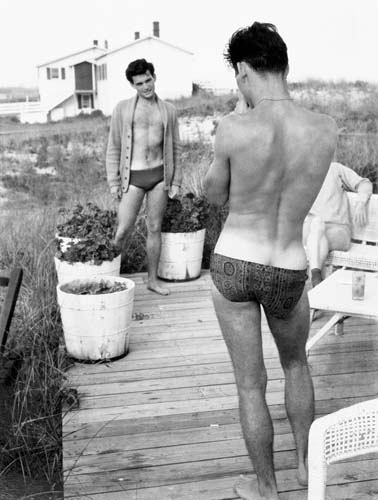 10 Young Man Posing for Polaroid CGAC
