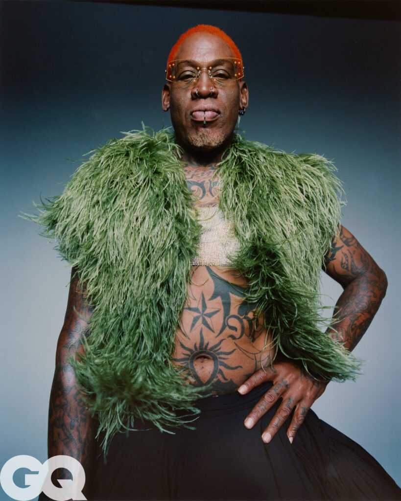 Is Dennis Rodman Gay? Been With A Man? Just A Fantasy, He Says. A Fantasy He'S Had...but Hasn'T Acted On. Dennis Rodman Just Came Out 'Gay Adjacent' And Free 1 Dennis Rodman Gay Adjacent