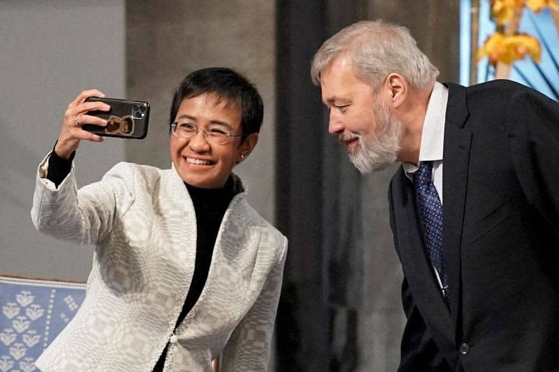 Out Lesbian Ceo/Editor Wins Peace Prize --First Philippine Nobel -- With Russian Editor Who Exposed Chechnya'S Anti-Gay Crackdown; 4 470692 470692 origin 1 1