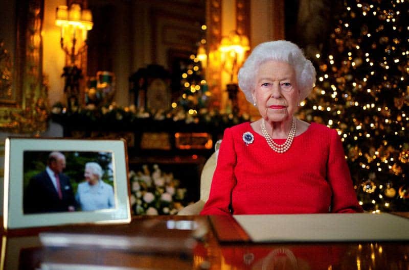 Queen Misses Husband; Say She'S Been Sad; Slips Gift To Those Grieving With Grace, Humor -- As The Goat Queen Does -- She Models How To Ensure Your Your Slice Of Xmas Joy Listen 3 queen misses husband goat