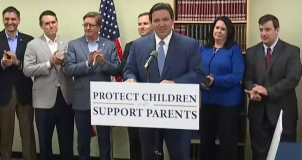 Florida Gov. Ron Desantis Signs Controversial 'Don'T Say Gay' Bill Into Law; Lgbtq Advocates Denounce 'Cowardly' Decision, Plan To Continue Fight 1 don't say gay
