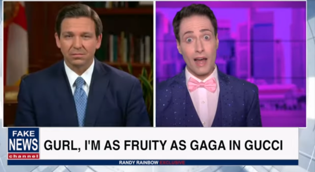 How Gay? Randy Rainbow Gay. New Song &Quot;Gay!&Quot; Lists The Ways He'S So Gay Just As Ron Desantis' Don'T Say Gay Bill Becomes Law #Saygay 8 randy rainbow gay