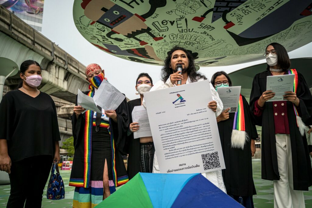 Activists Rally, Make Case For Thailand Marriage Equality; Present Rewritten Version Of Constitutional Court'S Ruling On Marriage Law 2 52080116026 71e5f3d4fc h