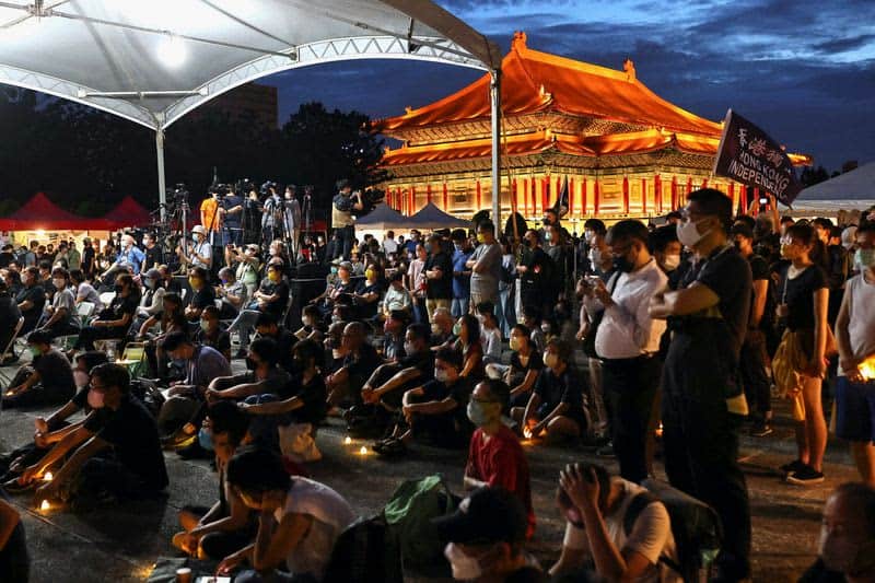 Hundreds Gather To Mark Tiananmen Anniversary In Taiwan 1 583874 origin 1